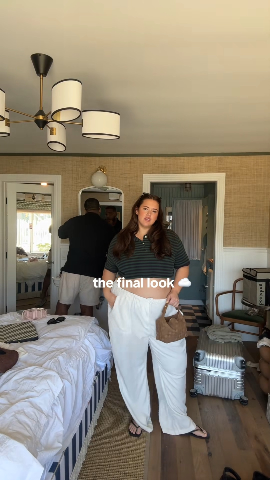 grwm for a day in Laguna Beach ⭐️ these linen pants from @GOOD AMERICAN fit so perfectly!! 

#beachoutfit #gdwm #linenpants #beachtown #OOTD #whatimwearing

#LTKStyleTip #LTKSummerEdit #LTKPlusSize