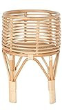 KOUBOO Rattan Indoor Plant Stand, Small, Natural Planter Brown | Amazon (US)