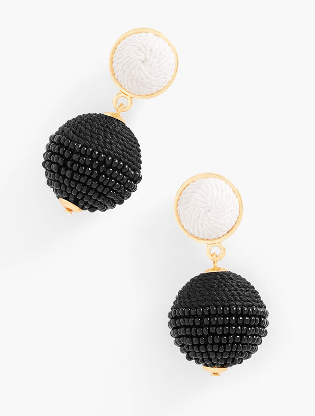 Thread Wrap Drop Earrings | Talbots