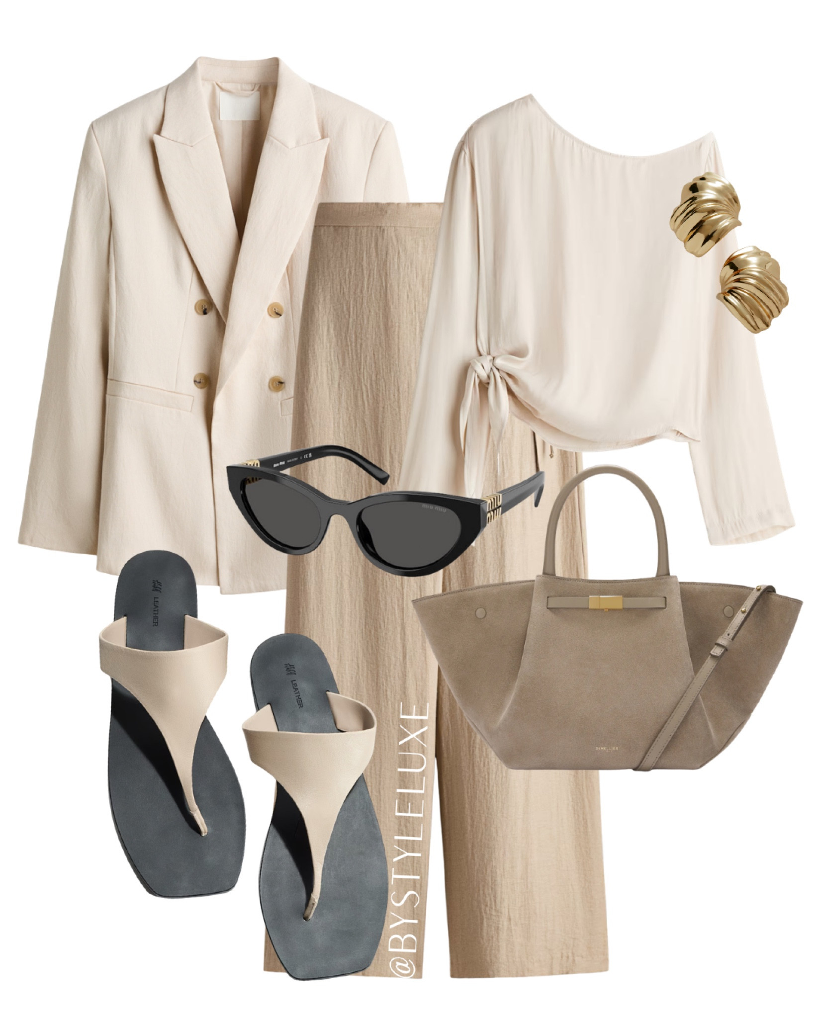 NEW H&M - Styling new in neutral pieces from H&M for a chic spring look

#sandals #blazer #springoutfit 

#LTKspring #LTKshoes #LTKsummer