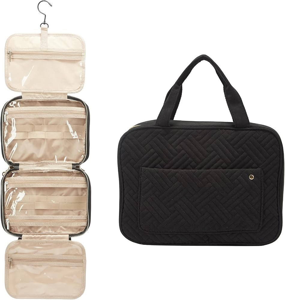 Travel Toiletries Bag，Hanging Toiletry Bag for Women and Men,Large Capacity Waterproof Cosmetic... | Amazon (CA)