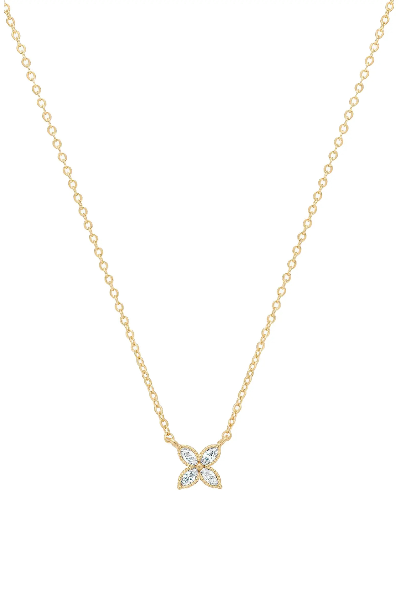 14k Gold Plated Alexa Necklace Dainty Trendy Minimal Gift (Women) | Nordstrom | Nordstrom