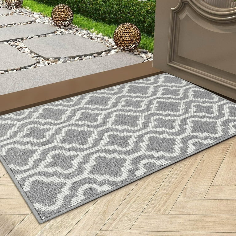Yamaziot 24" x 36" Front Door Mat, Indoor Door Rug, Non Slip Absorbent Dirts Trapper Doormat Entr... | Walmart (US)