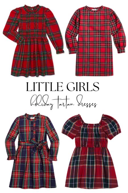 Little girls holiday tartan dresses! 

#LTKfamily #LTKHoliday #LTKkids