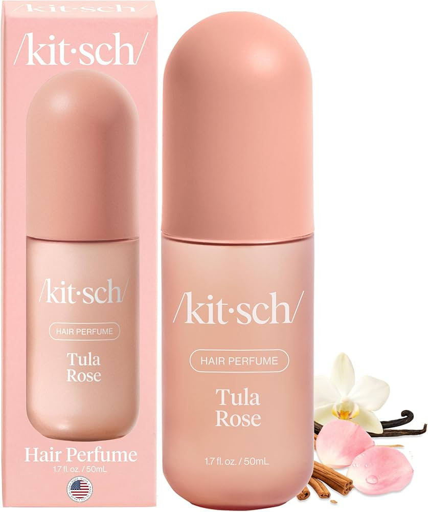 Kitsch Hair Perfume for Women - Tula Rose | Clean, Deodorizing & Patented Odor-Eliminating Techno... | Amazon (US)