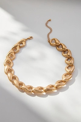 Structured Chunky Link Necklace | Anthropologie (US)