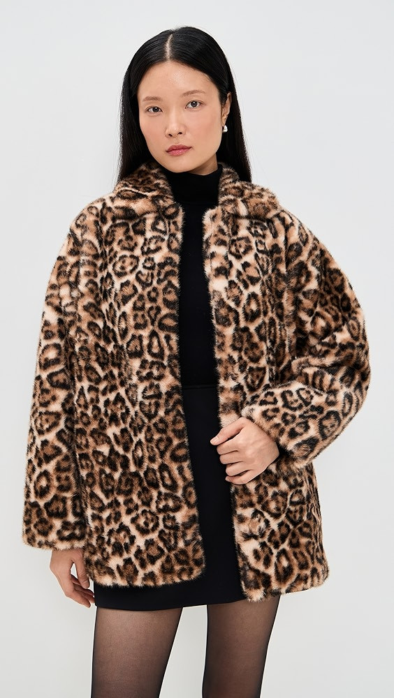 Sable Faux Fur Coat | Shopbop