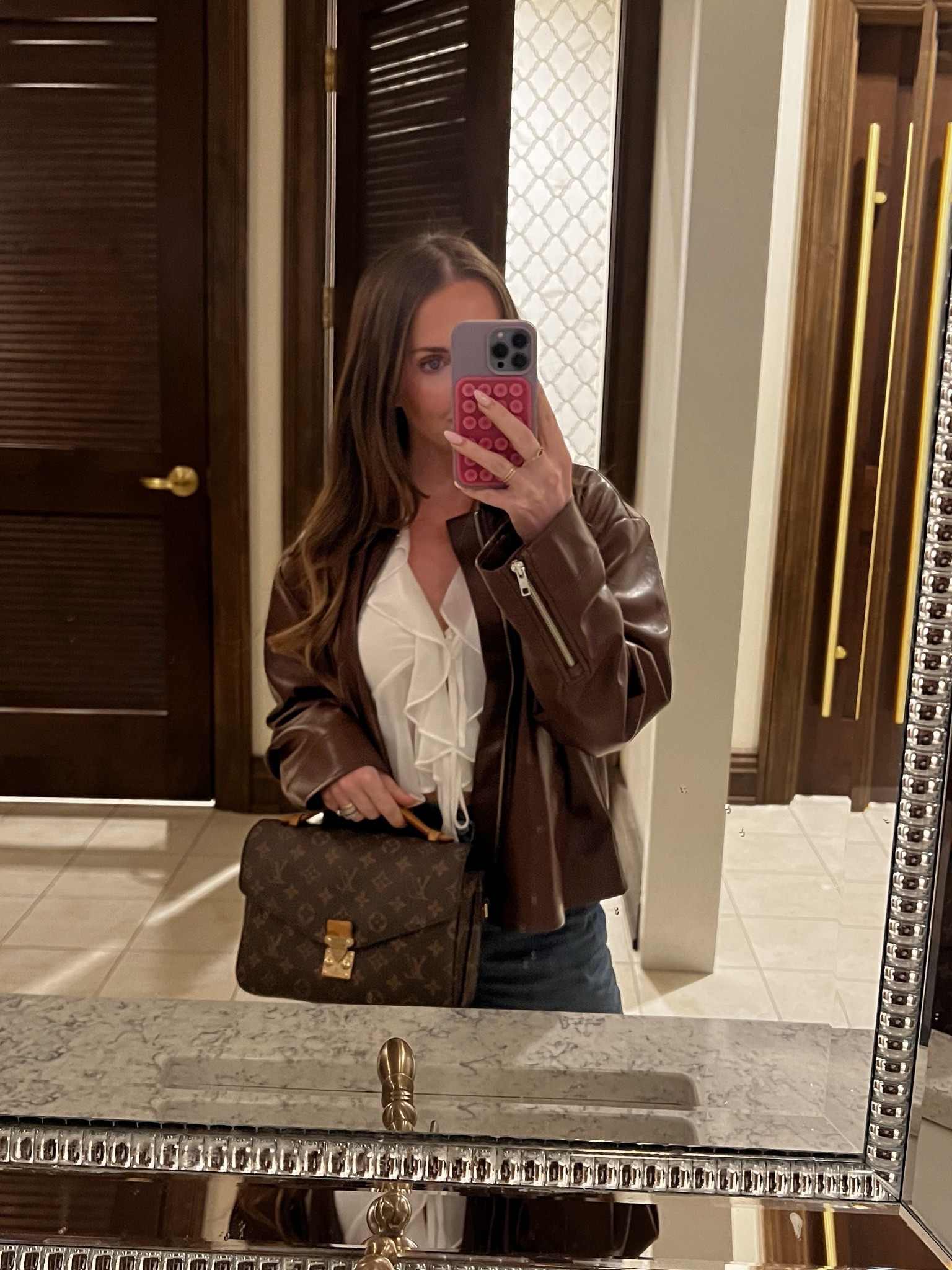 the perfect spring jacket 🤎 

Wearing size S for a more oversized look

#LTKPetite #LTKootd