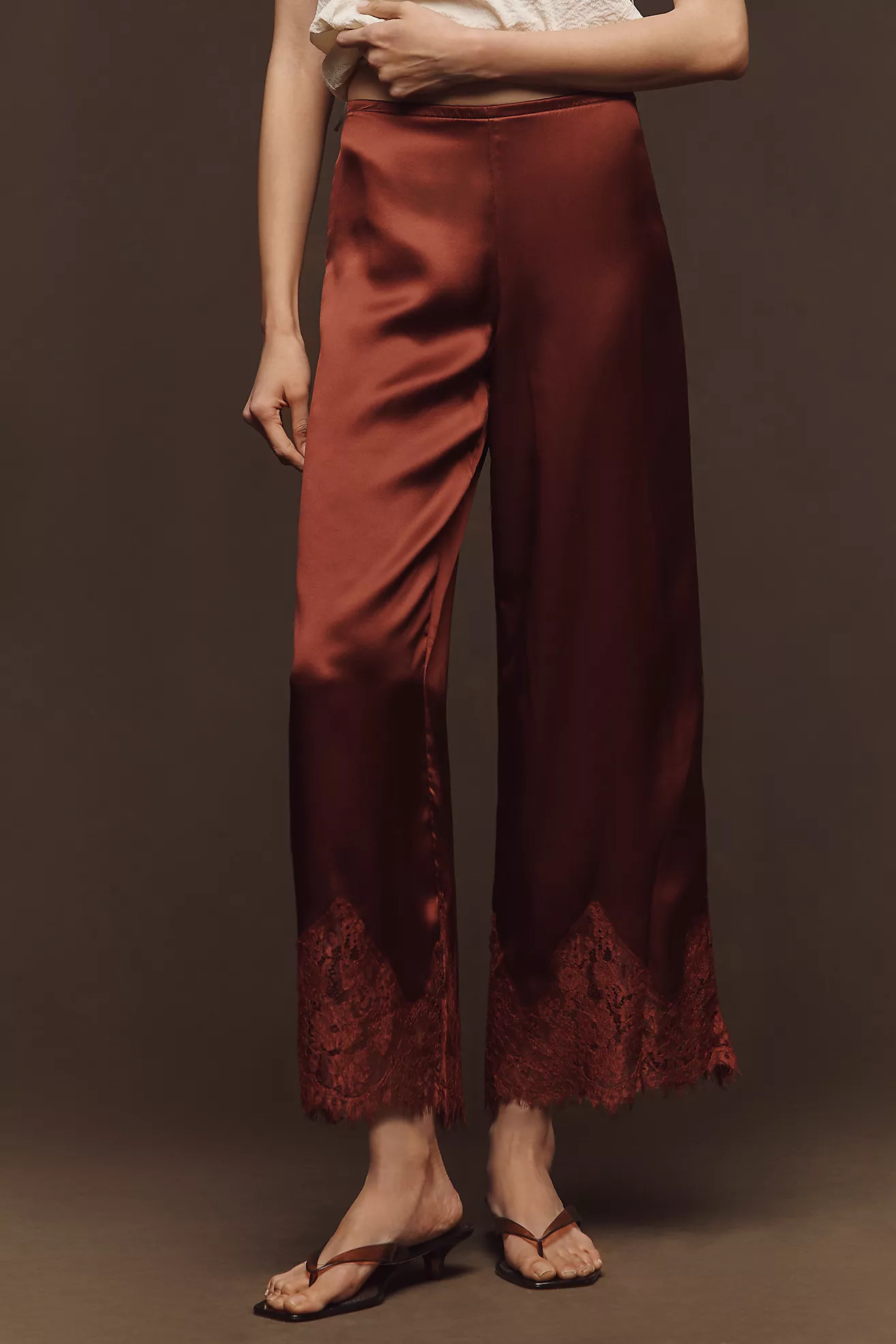 Reformation Carolina Silk Pants | Anthropologie (US)