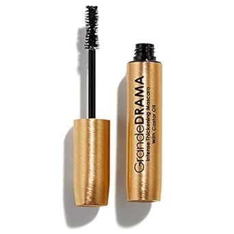 Grande Cosmetics GrandeDRAMA Intense Thickening Mascara with Castor Oil, Volumizing, Conditioning... | Amazon (US)