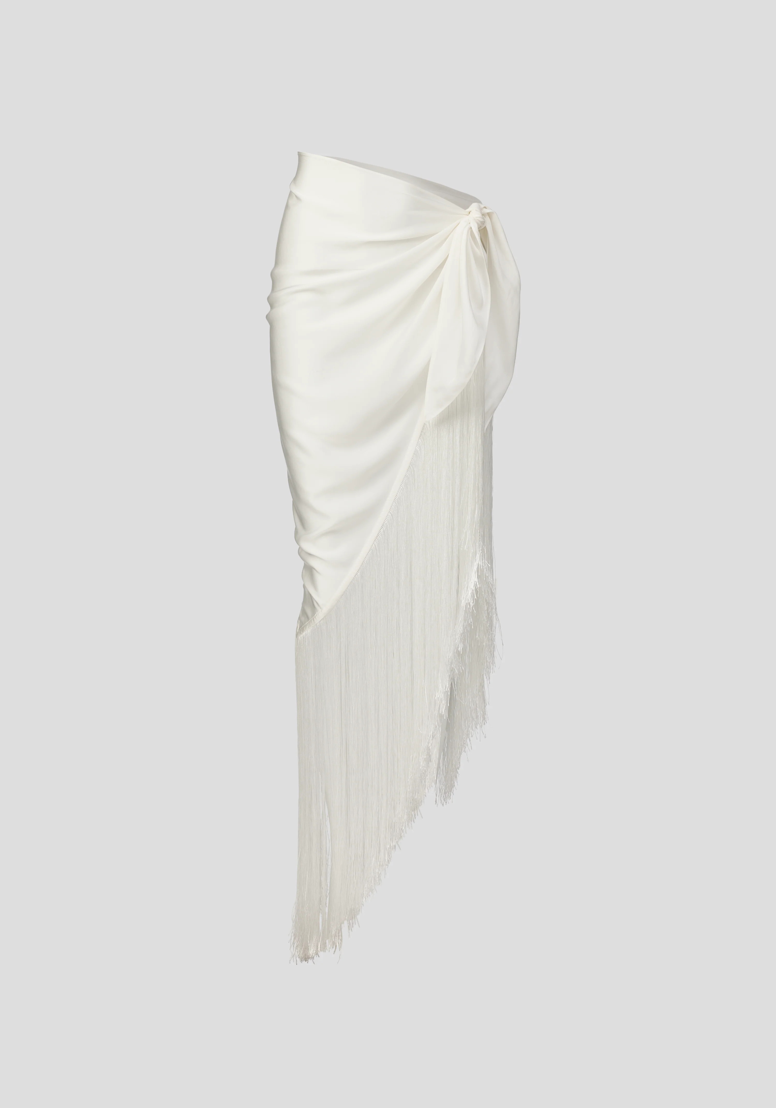 Crown Fringe Scarf IN WHITE | ACCESSORIES | VIKTORIA & WOODS | Viktoria & Woods