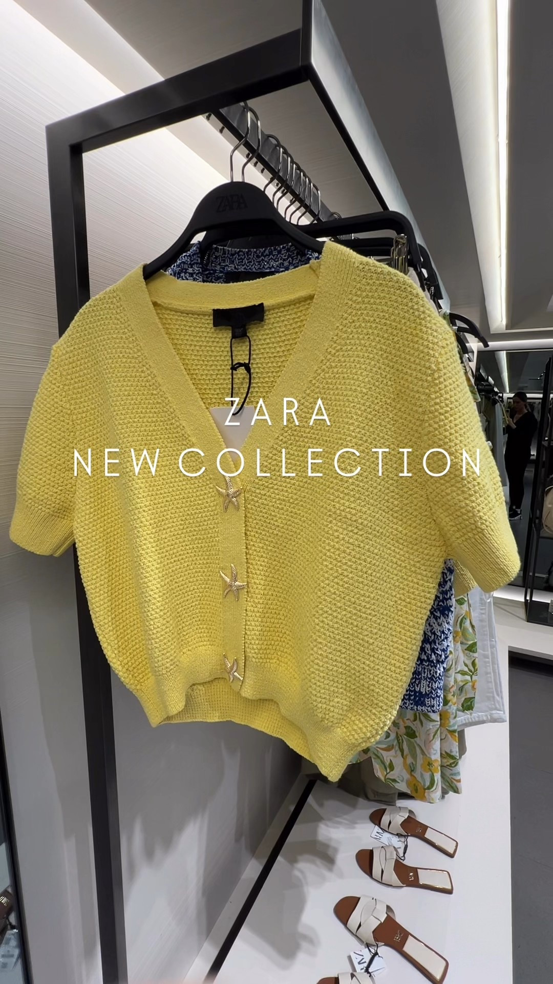 Zara New Collection - Spring / Summer 2025 - starfish button cardigan sweater - butter yellow 

#LTKU #LTKStyleTip #LTKFindsUnder50
