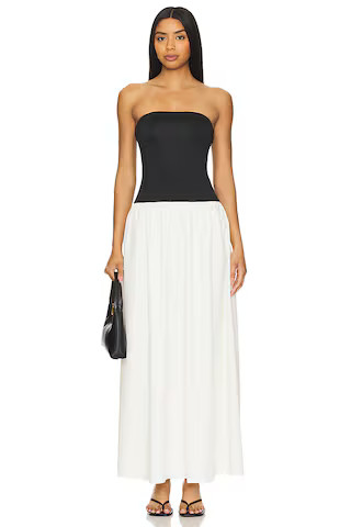 ALL THE WAYS Vega Maxi Dress in Black & White from Revolve.com | Revolve Clothing (Global)