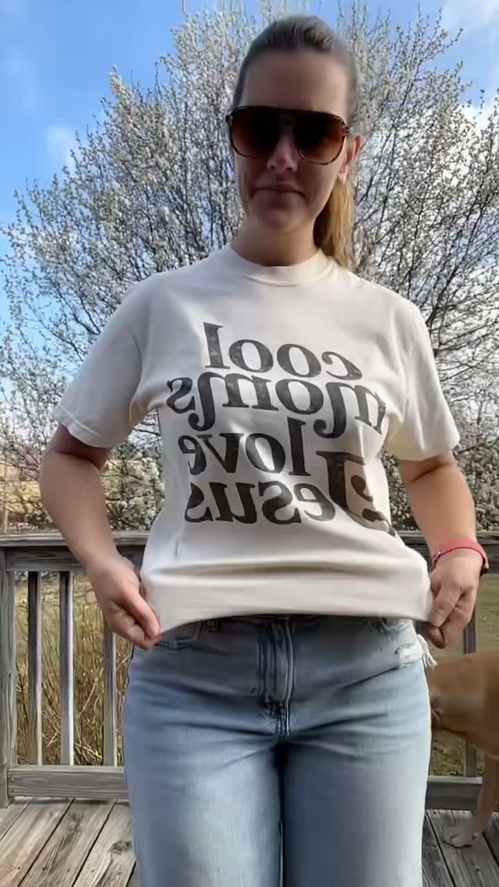 Cool moms love Jesus 🙌✨
This graphic tee from Worthy Wears is comfy, bold, and the perfect reminder to wear your faith out loud. Easy to throw on with denim, shorts, or leggings for a casual everyday look.

Outfit details linked ✨@Worthy Wear 

#LTKStyle #CoolMomStyle #FaithFashion #CasualOOTD #MomStyle

#LTKmomlife #LTKOver40 #LTKMidsize