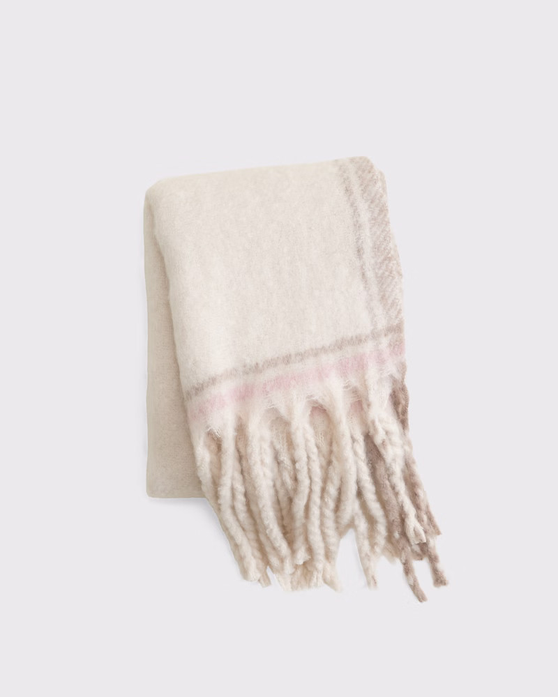 Women's Fuzzy Scarf | Women's Accessories | Abercrombie.com | Abercrombie & Fitch (US)