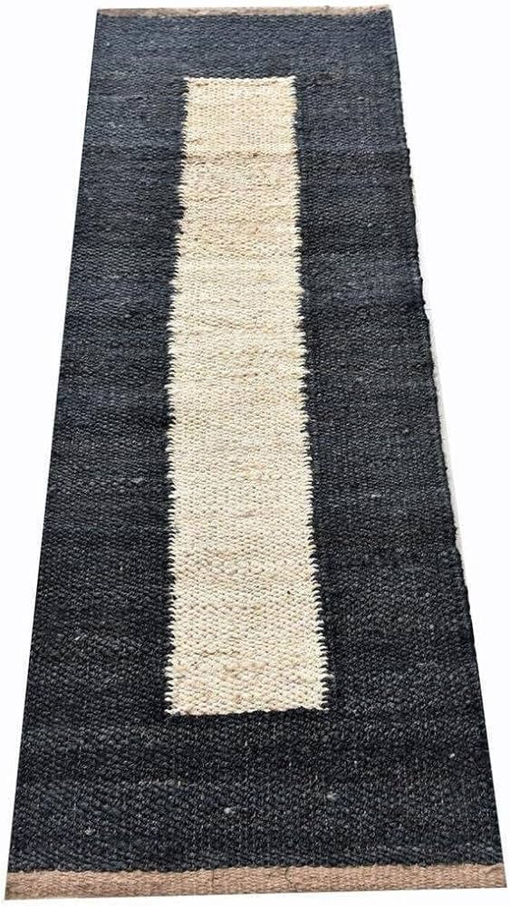 Hemp Runner Rug, Long and Narrow Hand-Knotted Rug for Indoor Use, Stairs Runner, Bohemian Decor K... | Amazon (US)