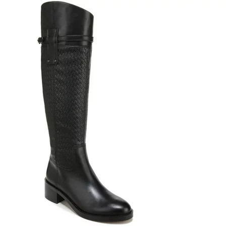 Franco Sarto Women s Colt Tall Knee High Boots Black Wide Calf 8M | Walmart (US)