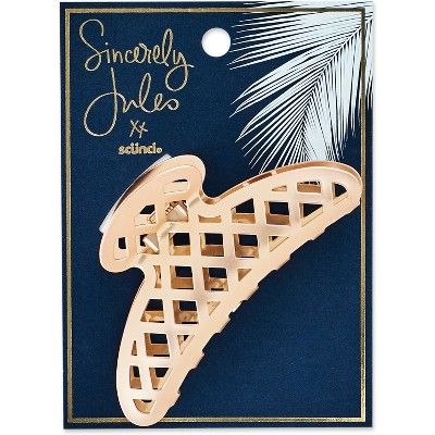 Sincerely Jules by Scünci Metal Open Weave Jaw Clip | Target