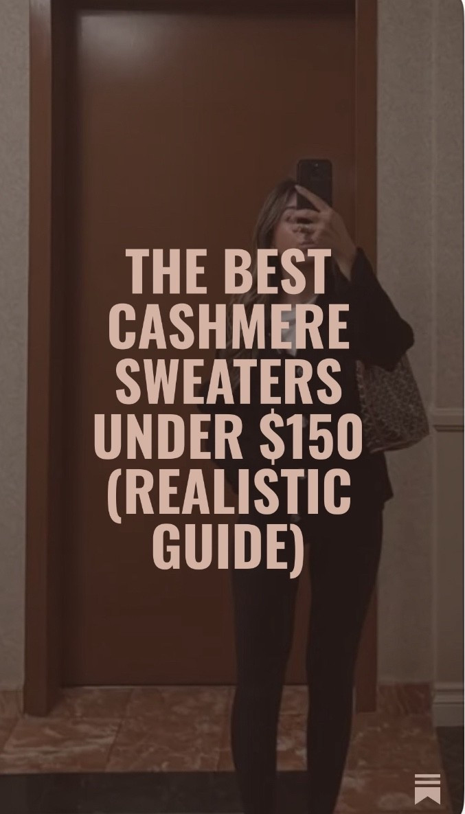 Best Cashmere Sweaters Under $150 (Actually Good Quality)


#LTKHoliday #LTKCyberWeek #LTKGiftGuide