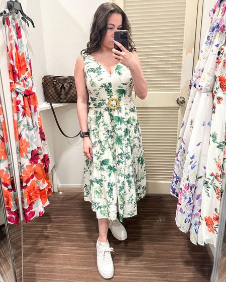 Love this Vince Camuto dress with belt included. It’s a petite option and looks great with sneakers or wedges/heels. This would be a great dress for a baptism or shower, Mother’s Day, or a vacation. Currently on sale at Macys. 

#LTKSaleAlert #LTKTravel #LTKSeasonal