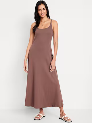 Sleeveless Ribbed Maxi Dress | Old Navy (US)