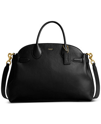 Empire Large Soft Leather Carryall Bag 40 | Macy's