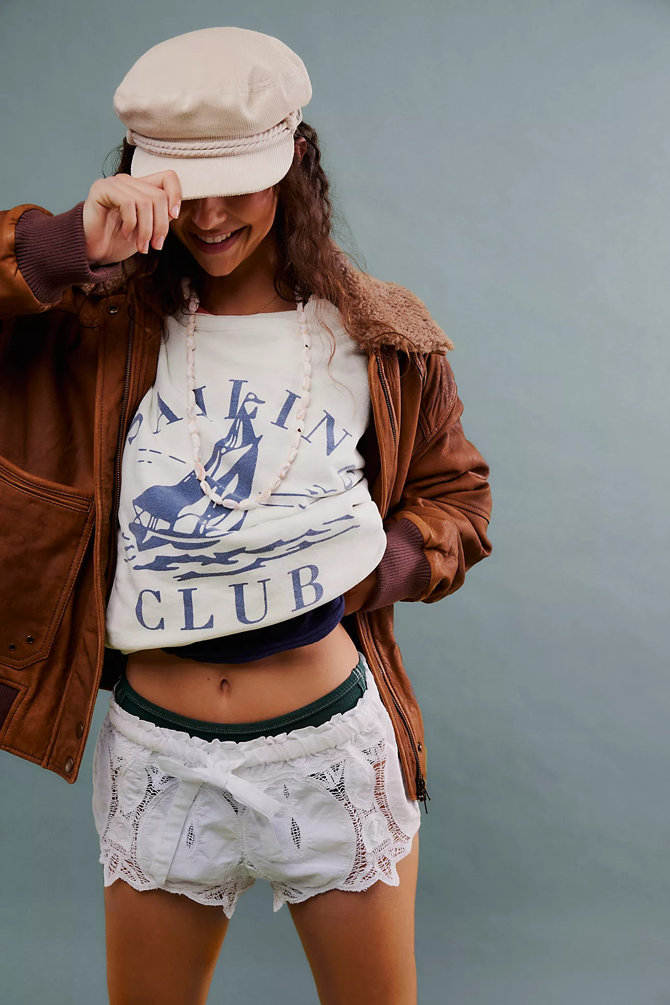 Brixton Fiddler Marine Cap | Free People (Global - UK&FR Excluded)
