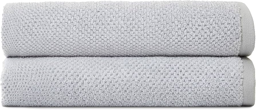 Cozy Earth Nantucket 60% Cotton 40% Viscose from Bamboo Bath Towel - 600 GSM Plush & Fast-Drying ... | Amazon (US)