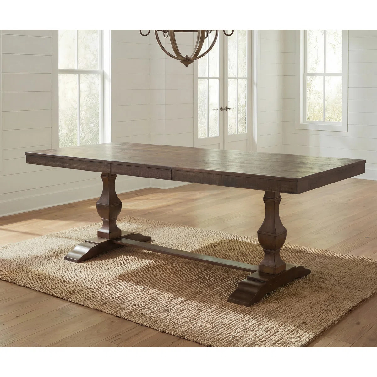 74.8-Inch Long Vintage Farmhouse Dining Table For 6-8 People, 6.23 Ft Rustic Kitchen Table With S... | Wayfair North America