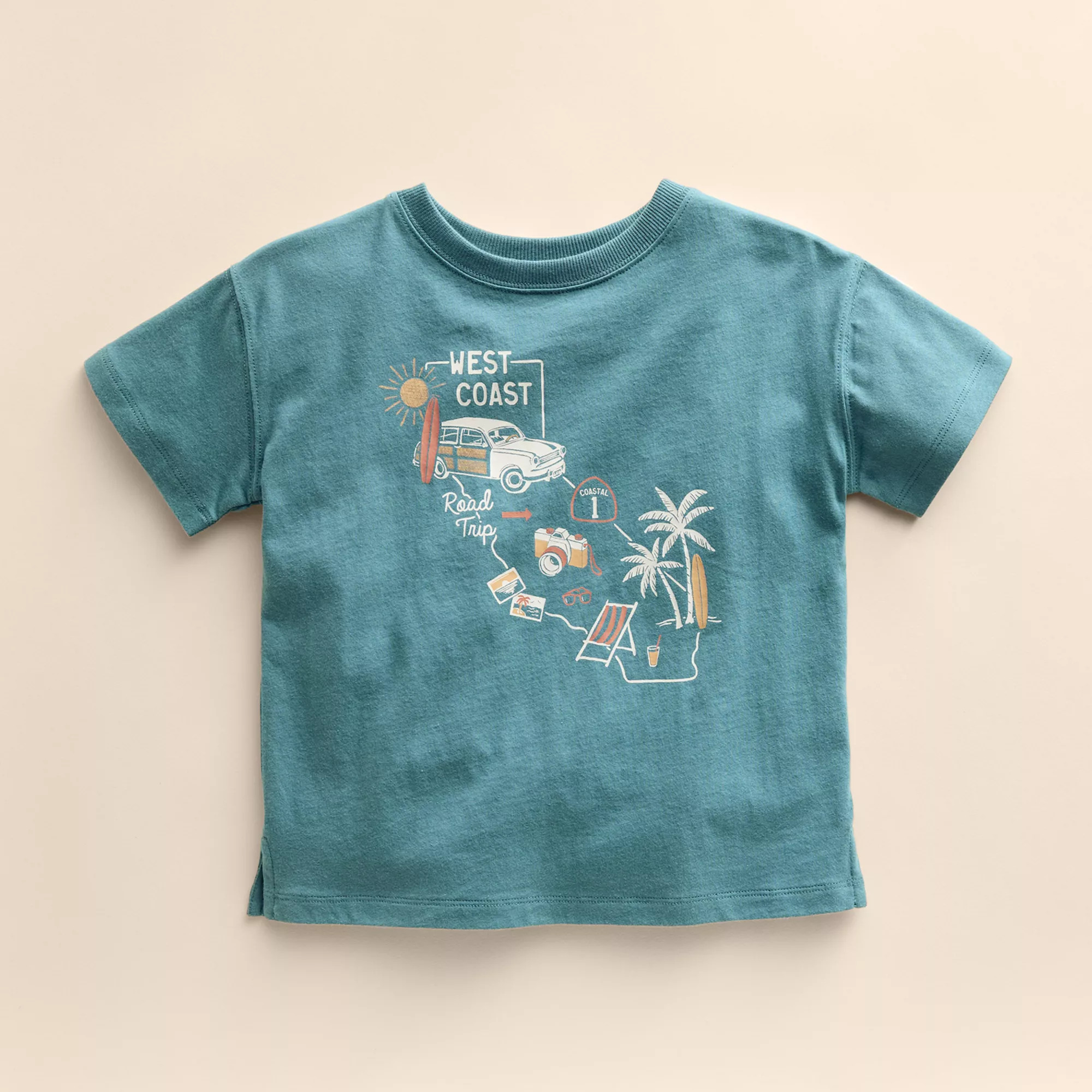 Baby & Toddler Little Co. By Lauren Conrad Organic Relaxed Short Sleeve Tee | Kohl's