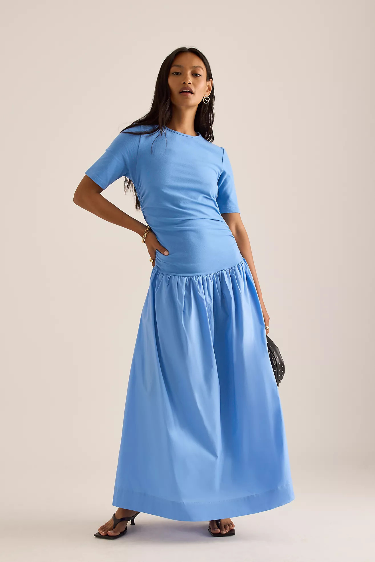 Never Fully Dressed Grace Drop-Waist Maxi Dress | Anthropologie (UK)