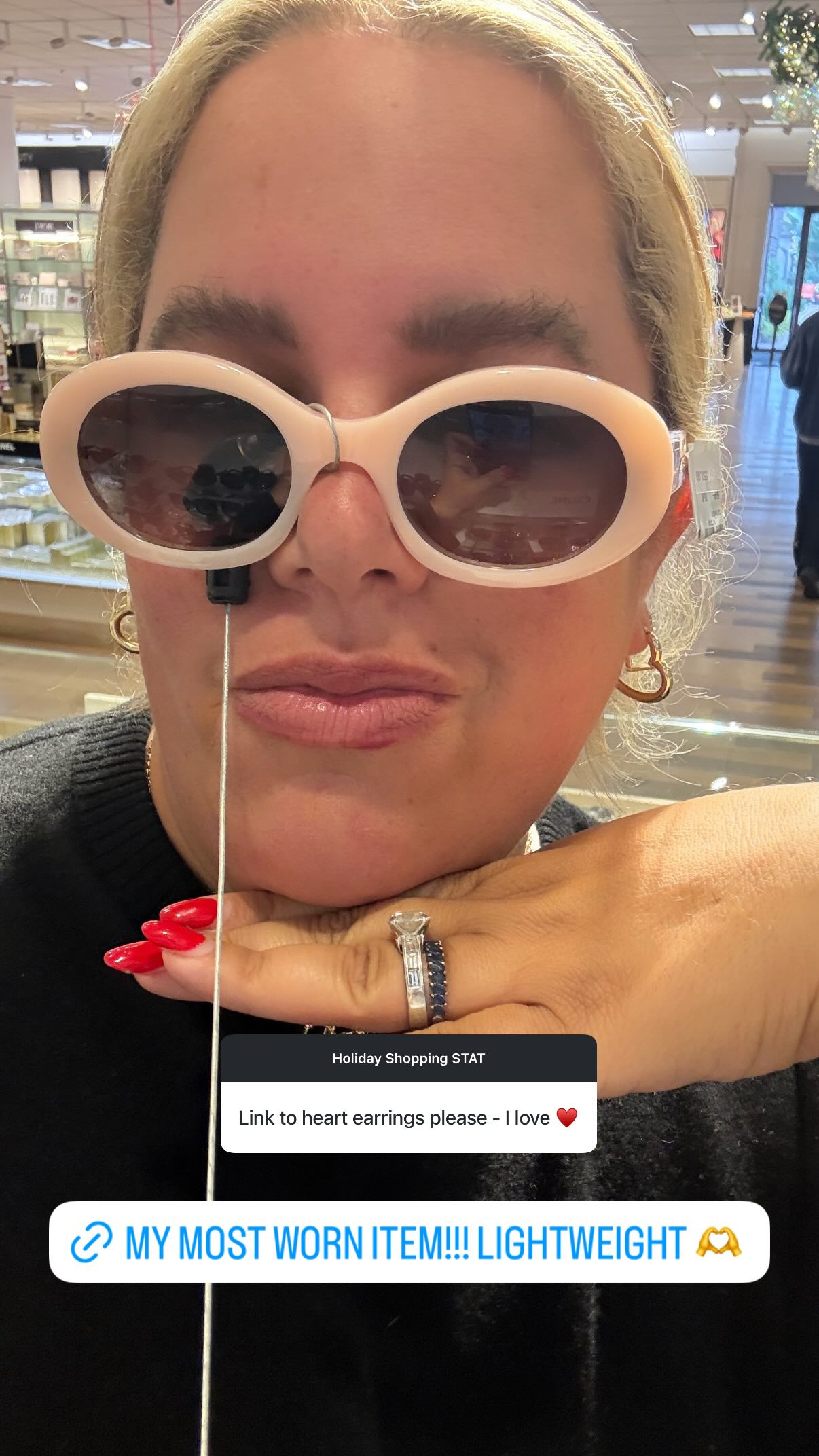 The cutest heart earrings!