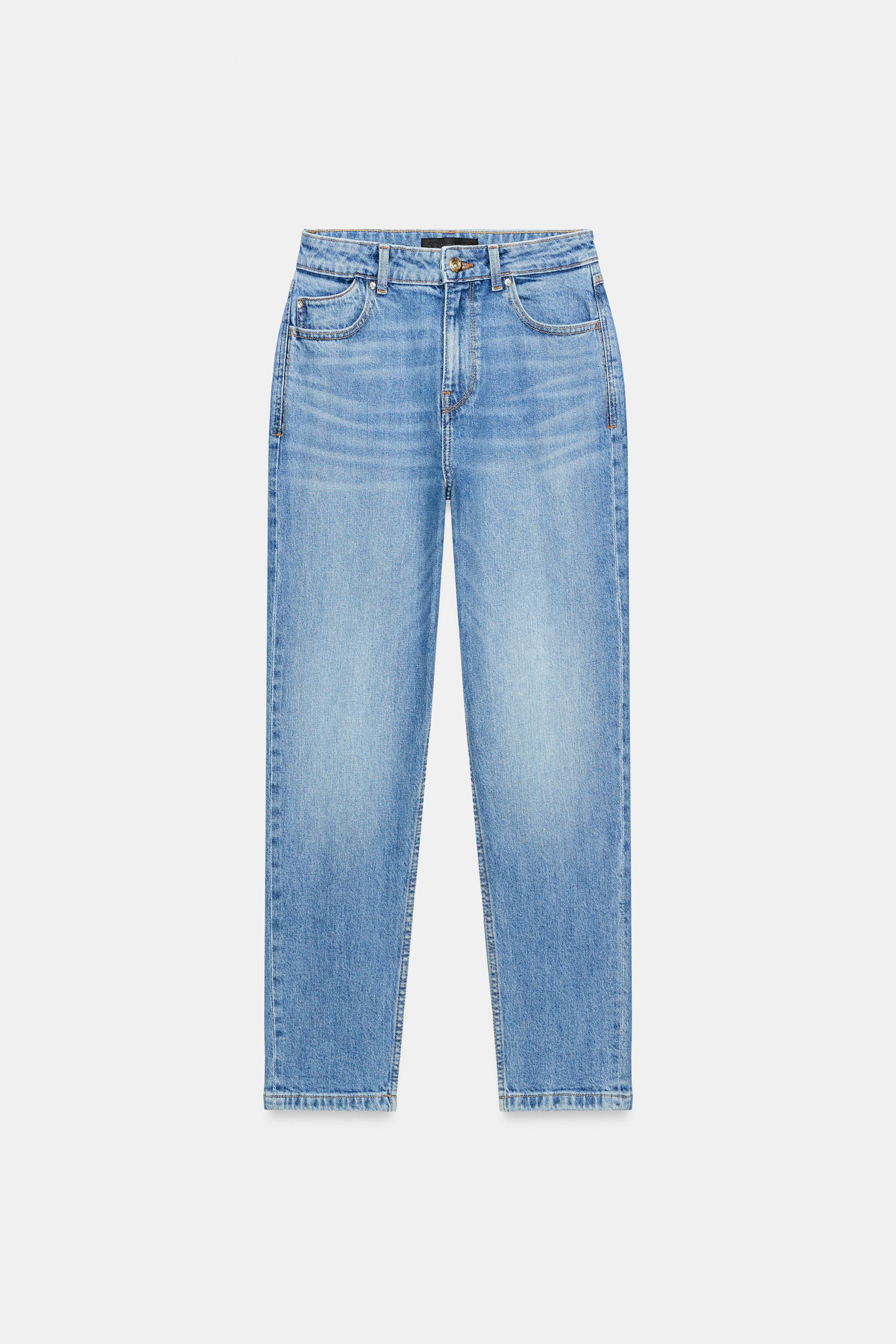 Z1975 HIGH-RISE MOM FIT JEANS | Zara US