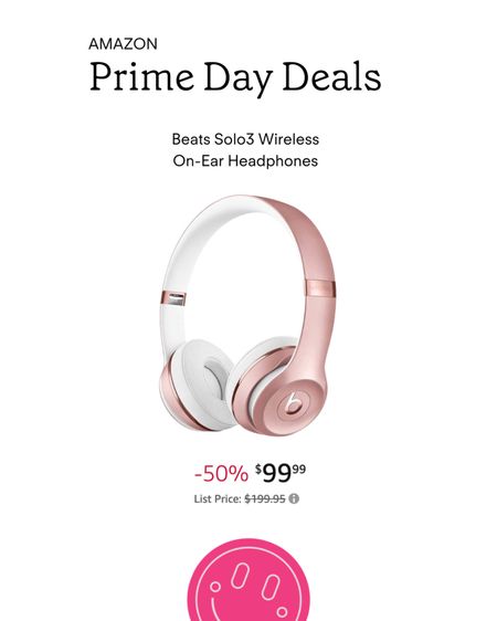My pink Beats wireless headphones are on sale for 50% off. I love them SO much for workouts and walks.

#LTKxPrime #LTKfitness #LTKsalealert