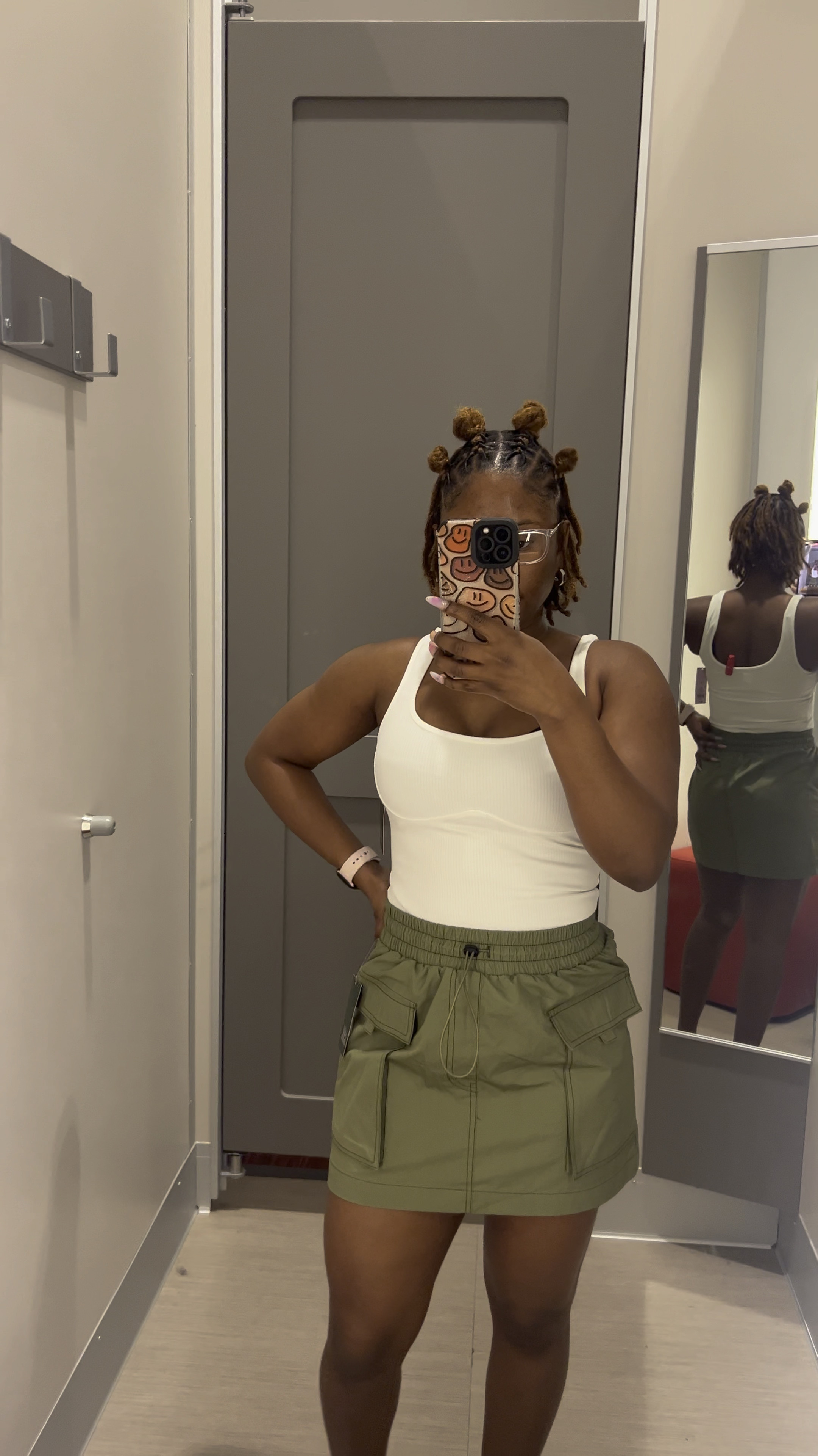 The infamous cargo skirt 

#LTKfindsunder50 #LTKSeasonal