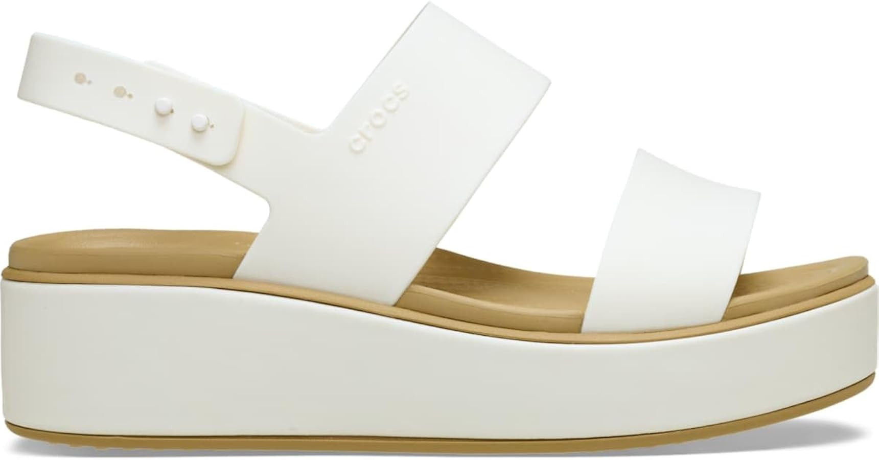 Crocs Women's Brooklyn Low Wedge Sandals | Amazon (US)