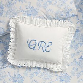 LoveShackFancy Bow Lumbar Pillow Cover | Pottery Barn Teen