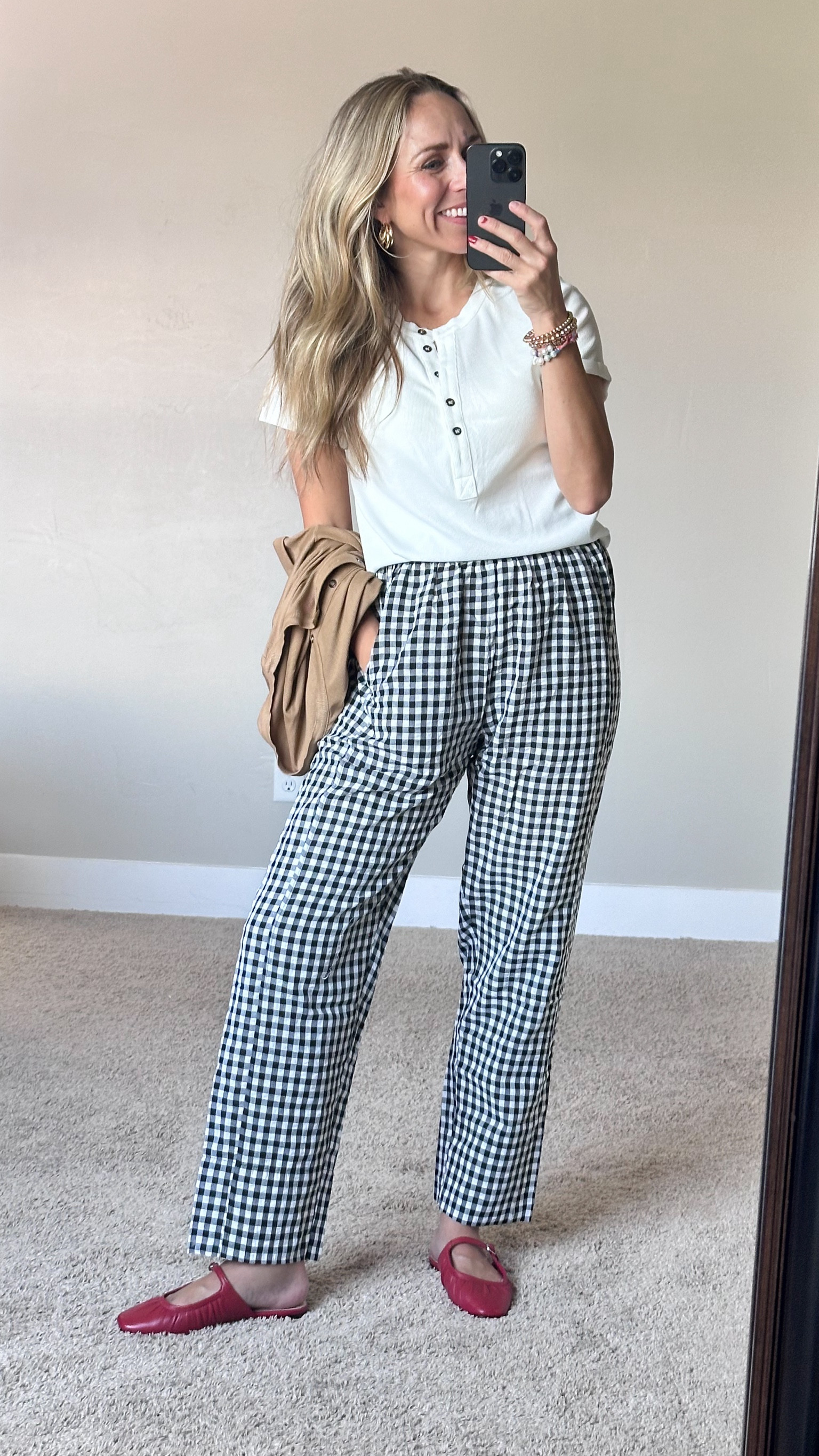 This Amazon Henley is PERFECT and will be perfect for layering in the fall. These pajama pants are a great affordable option to try the trend! 

Both true to size. 

#LTKSeasonal #LTKFindsUnder50 #LTKStyleTip