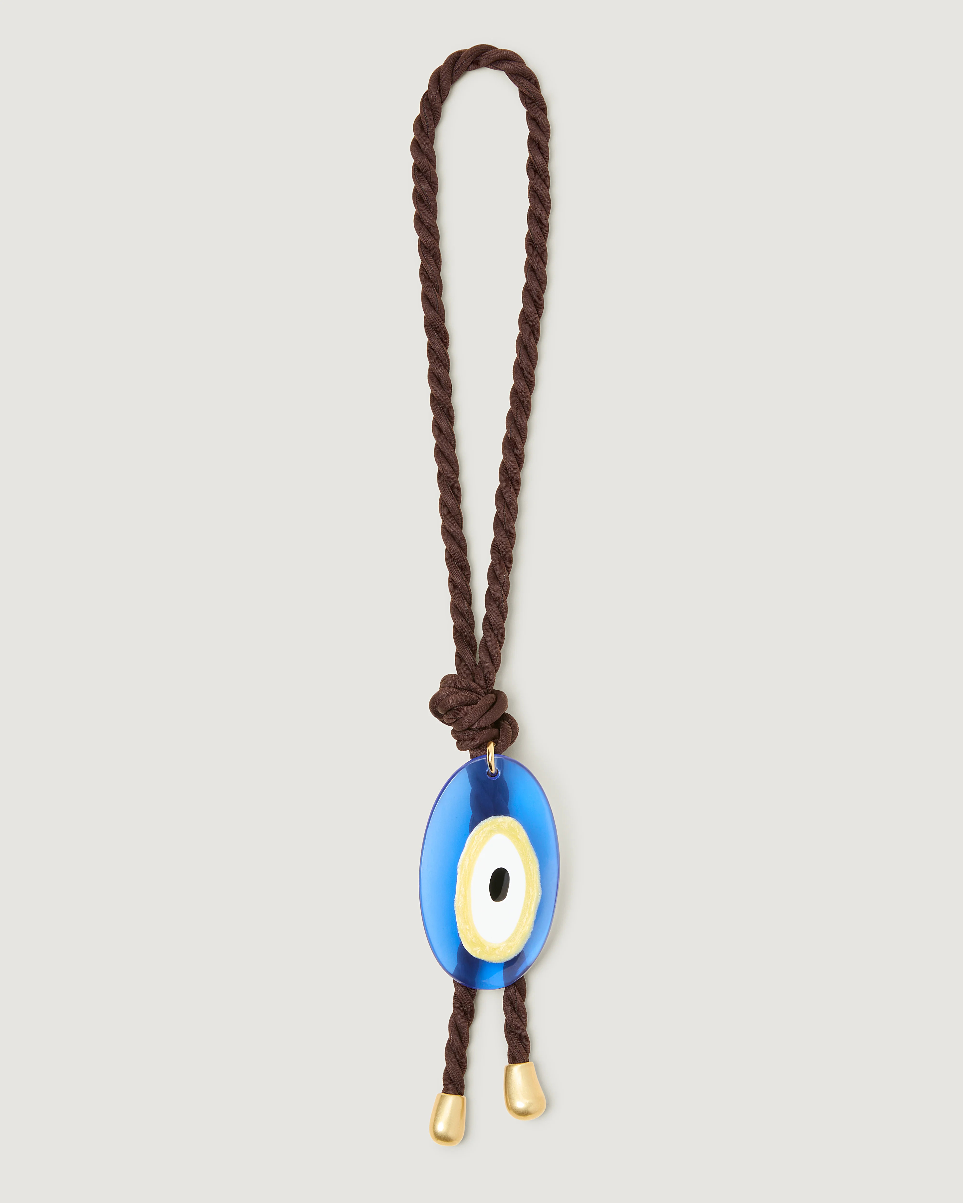 Evil Eye Bag Charm | Chocolate | Naghedi