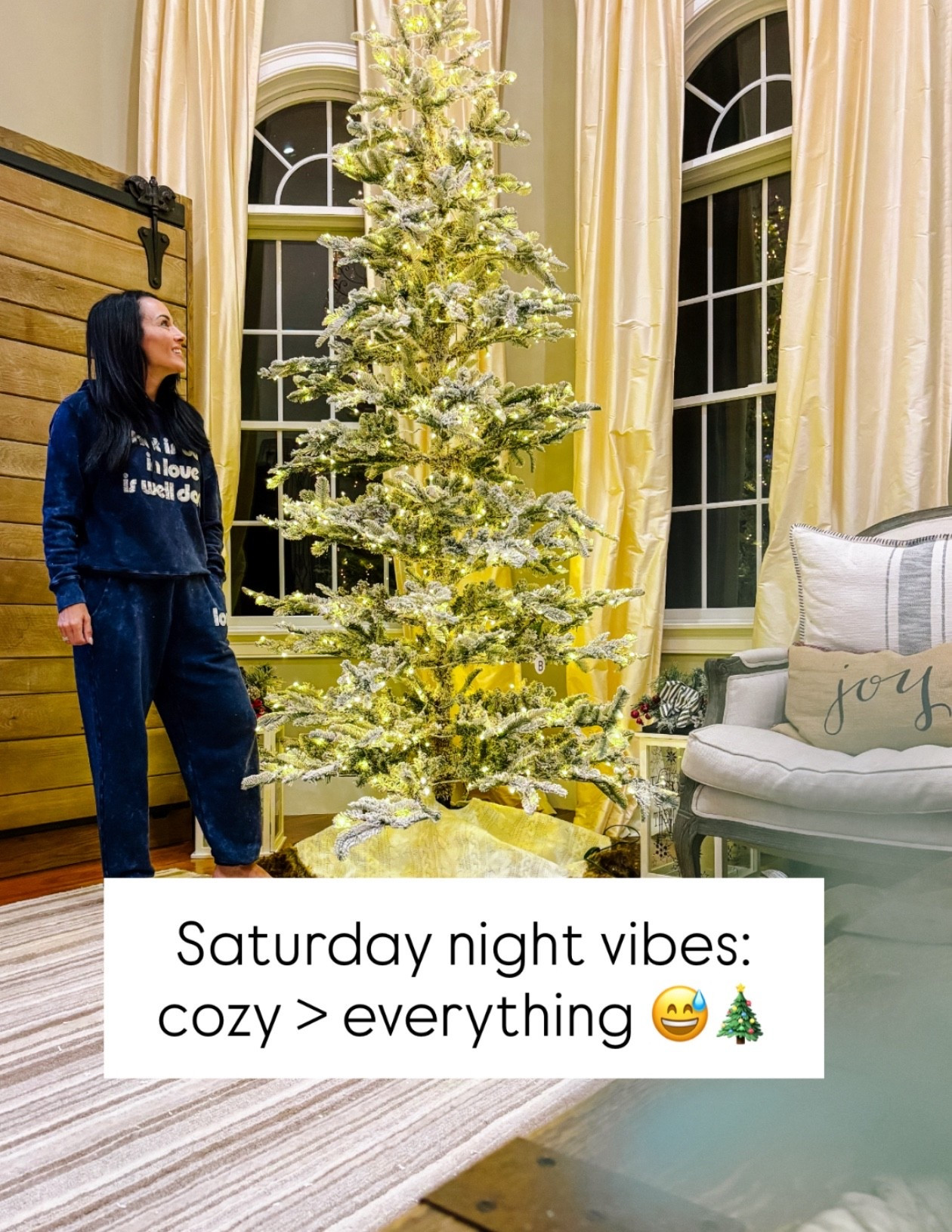 I absolutely love my new king of Christmas tree, and I’ve been living in the super comfy sweatsuit

#LTKHoliday #LTKHome #LTKSeasonal