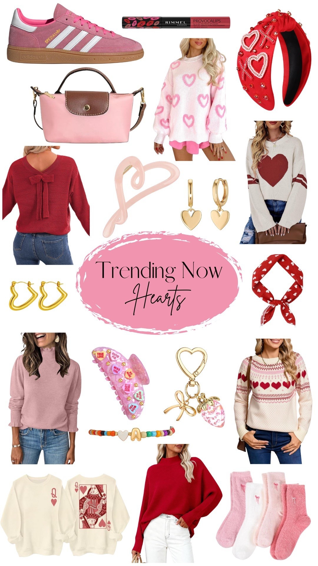 Trending now: all the heart things!!! Just in time for Valentine’s Day, these cuties will be perfect for yourself or for gifting! 

#LTKSeasonal #LTKSaleAlert #LTKootd
