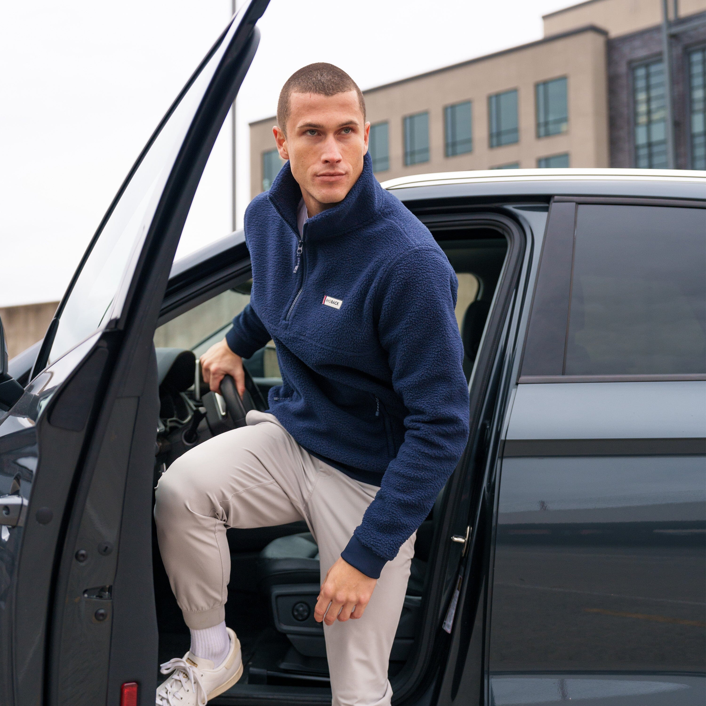 Summit Fleece Pullover - Fleet Navy | Rhoback | RHOBACK
