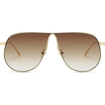 willochra 70s Oversized Pilot Sunglasses For Women Retro Cute 2025 Gold Metal Square Sun Glasses ... | Amazon (US)