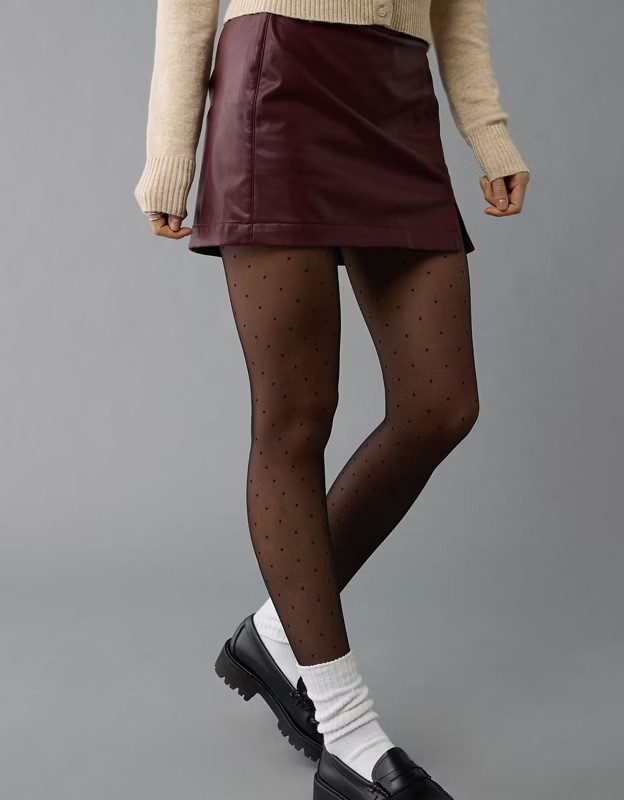 AE Polka Dot Tights | American Eagle Outfitters (US & CA)
