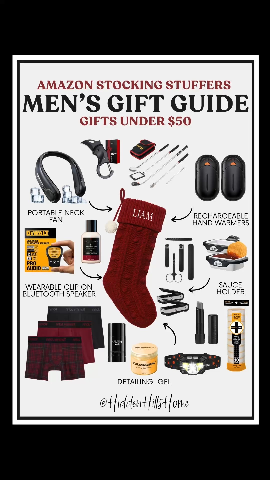 Amazon Gift guide men’s stocking stuffers! The best gift ideas for him under $50! Affordable stocking stuffers, gift guide, affordable gifts for him, holiday gift ideas, Christmas gift guide 



#LTKHoliday #LTKFindsUnder100 #LTKGiftGuide