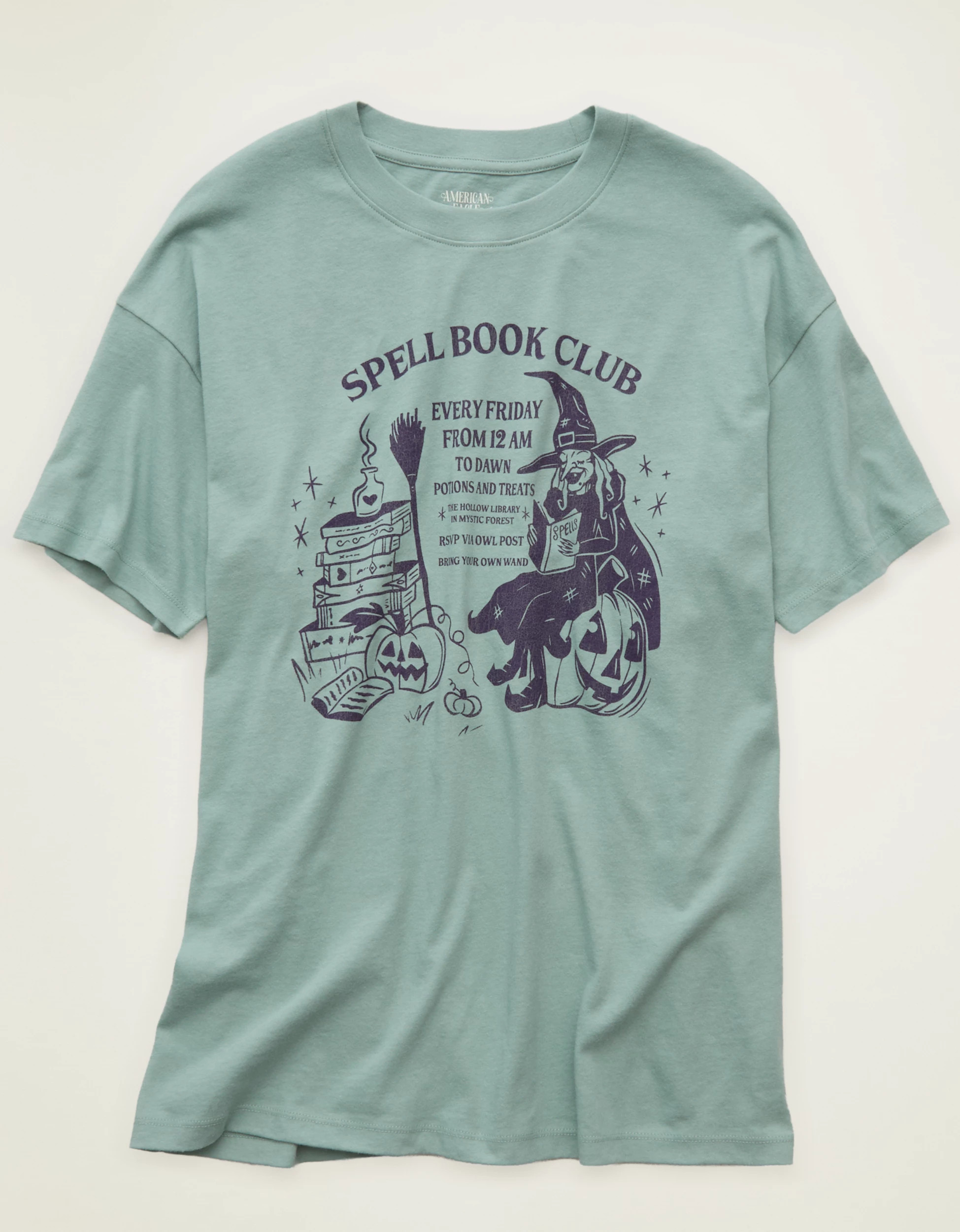 AE Oversized Halloween Graphic Tee | American Eagle Outfitters (US & CA)