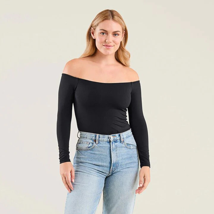 Off The Shoulder Bodysuit | nuuds