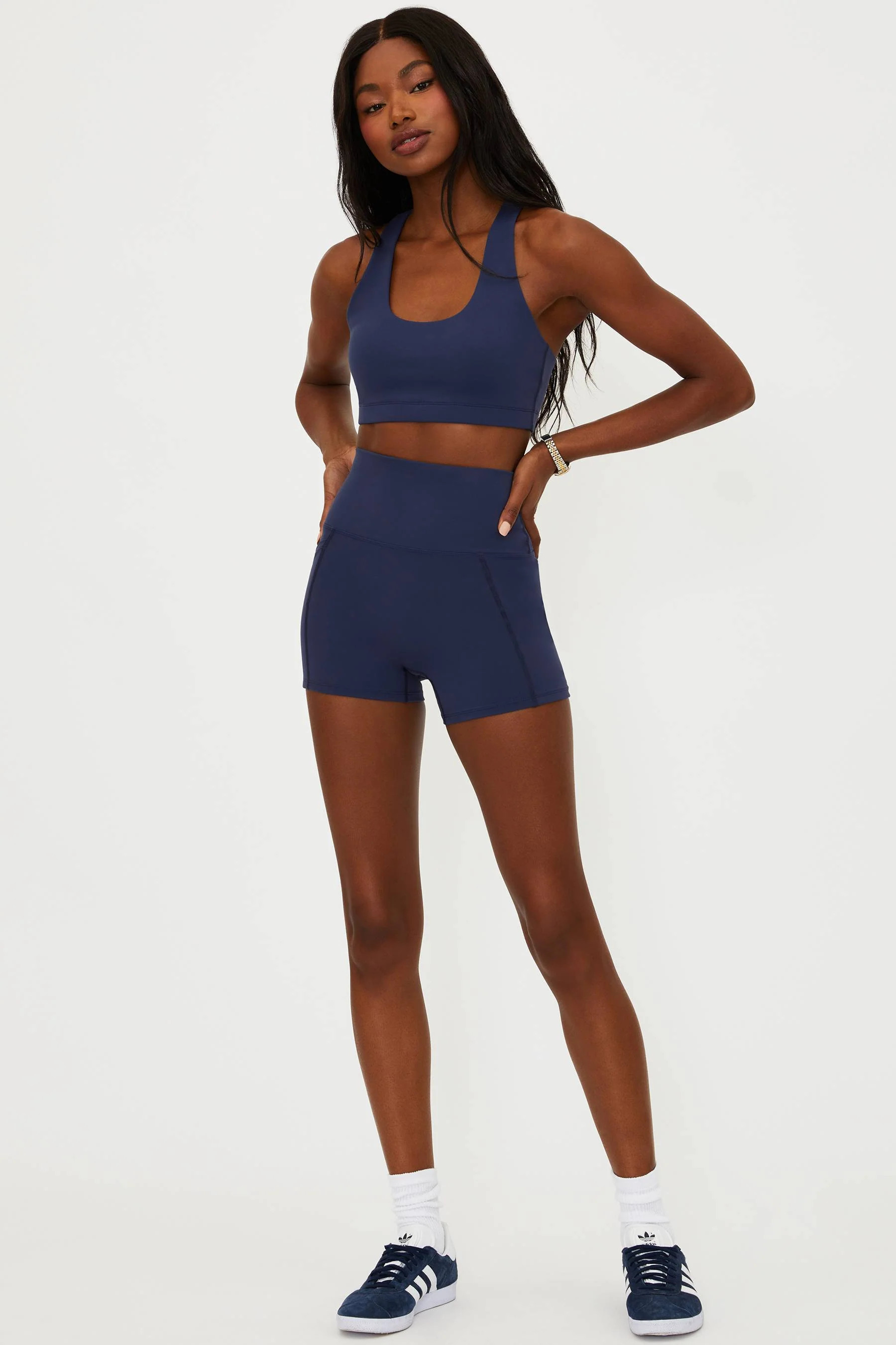 Nali Bike Short Ultramarine Matte | Navy Bike Short | Beach Riot | Beach Riot