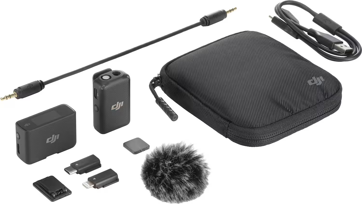 DJI - Mic Mini (1 TX + 1 RX) - Black | Best Buy U.S.