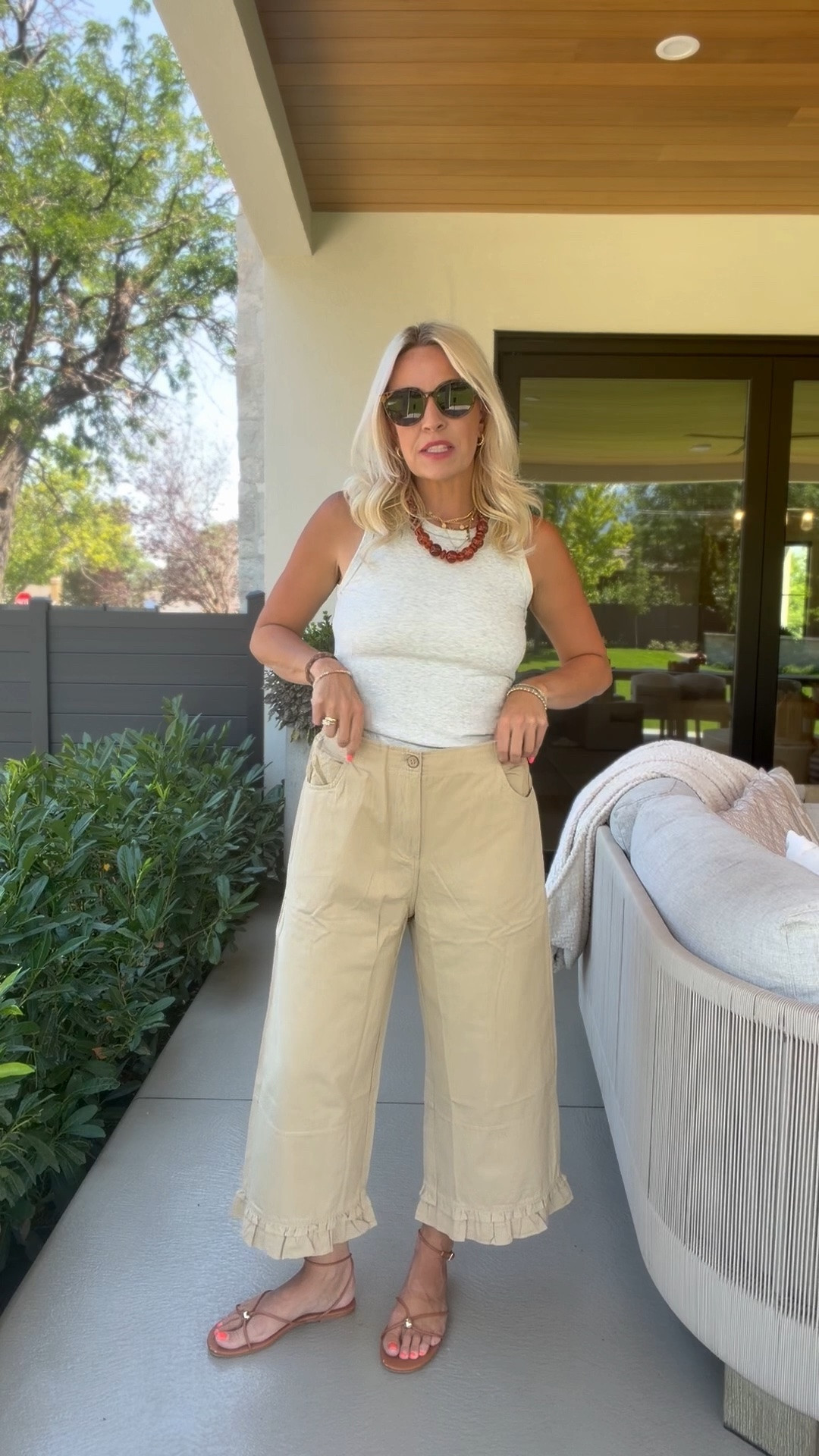 These look just like the pants from Anthro!

#LTKootd #LTKgrwm #LTKmomlife